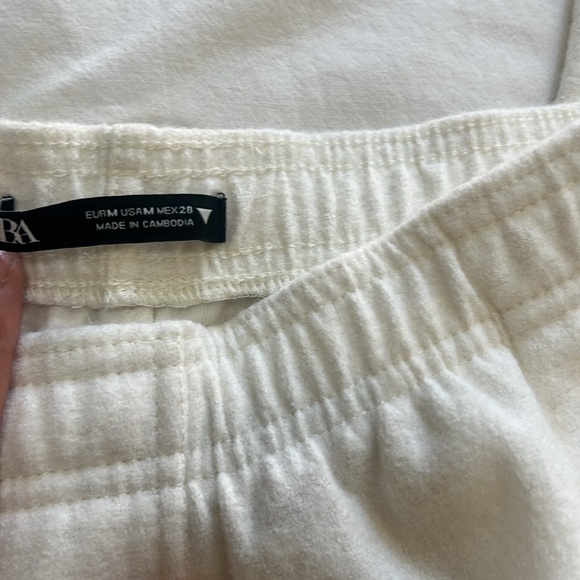 Off white Zara pants - Picture 3 of 4